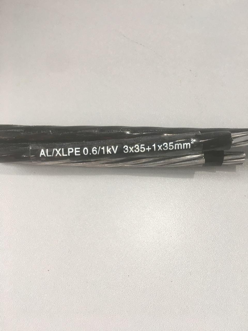 0.6/1kv XLPE/PE Insulated ABC Cable, Quadruplex Service Drop, Aluminum Wire