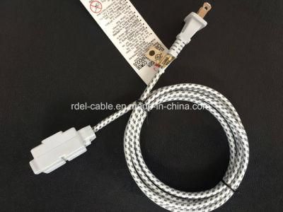 Electrical Decorative Electric Twisted Lamp Cord NEMA