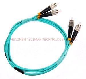 Om3 Om4 Fiber Optic Patch Cord LSZH PVC