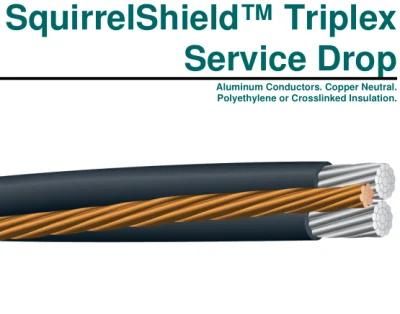 Squirrelshield, Triplex Service Drop, 4/0AWG