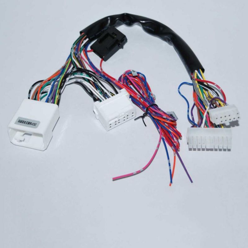 Universial Customized Home Appliance/Electrical Appliance Wire Harness with White Connector
