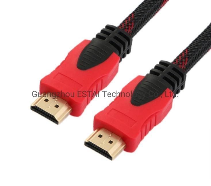 Factory Price 24K Gold Plated Male to Male HDMI Cable 1080P