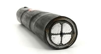 Low Voltage 2 4 5 Core 240mm2 PVC Insulation Aluminum Conductor Wire Power Cable