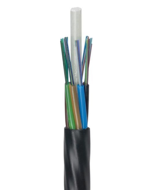 Gcyfy 1/2 /4/8/16/32/48 Cores HDPE/ PVC /PC/ PE Micro Duct Fully Dry Air Blowing Fiber Optic Cable