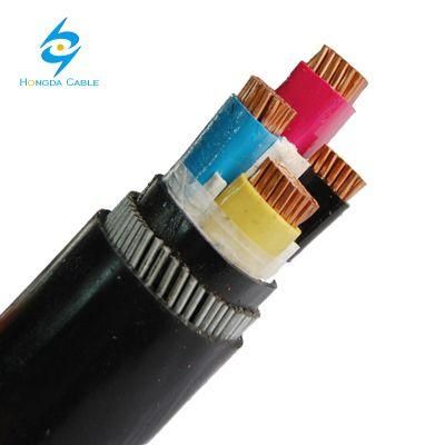 0.6/1kv Yjv32 Copper Conductor Steel Armored 3X150+1X70 Power Cable