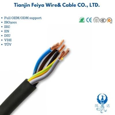 Nyy H05vvf 0.6/1kv 4 Cores Rubber Power Cable with Best Price H07rn-F Round Cable Ycw Yzw Yqw Rubber Jacketed Flexible Cable Wire