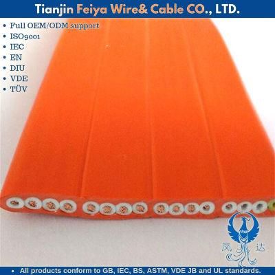 H05vvh6-F Nyy High Quality 36corex2.5mm Plum Shape PVC Flexible Elevator Cable for Lift Accessories and Parts Crane Lift Cable