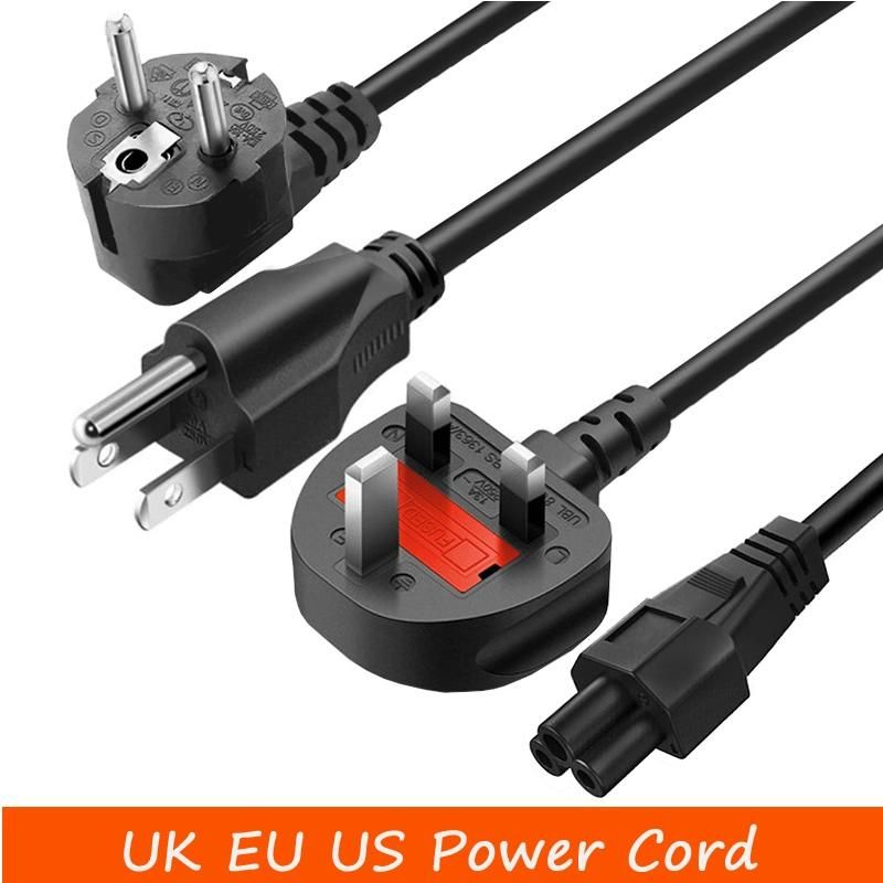 2pin Us Plug NEMA1-15p Power Cord