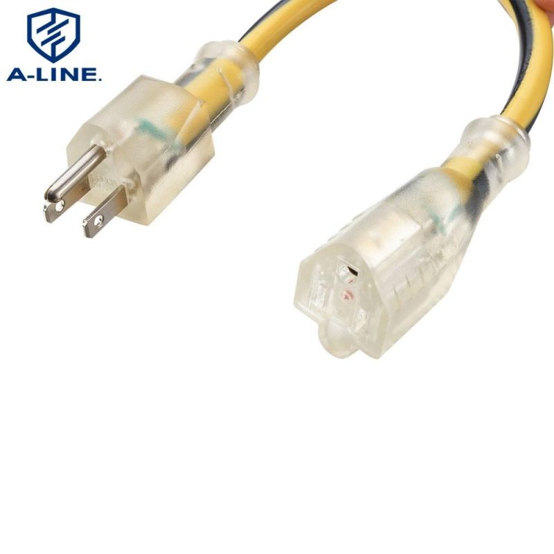 UL Approved American Power Cord with NEMA 5-15p Plug