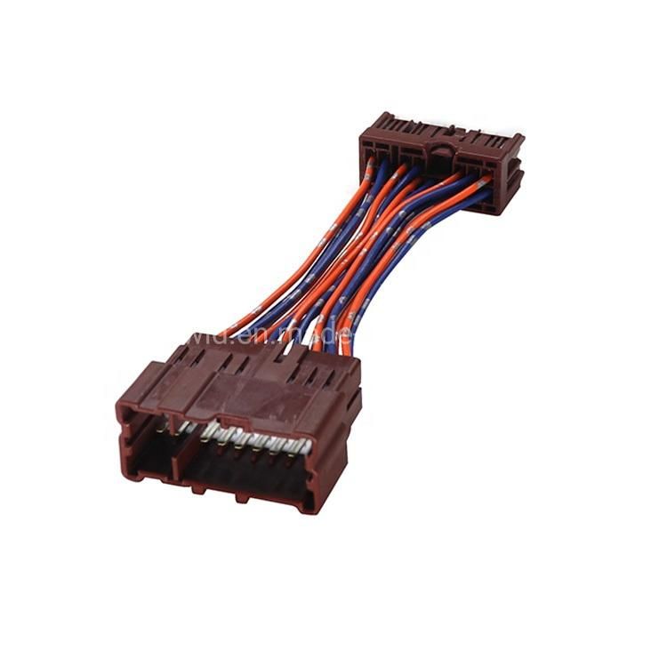 Manufacturer Automotive Engine 16p Wire Harness Cable Plug Wiring Harness
