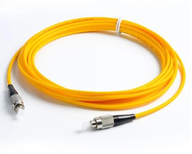E2000 Jumper Waterproof FTTH Armored Patchcord 3m Duplex Om3 Jumper Sc APC LC Upc FC St E2000 MTP MPO Pigtail Cable Fiber Optic Jumper
