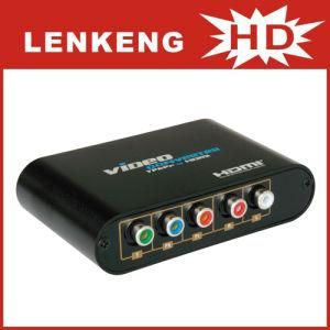 YPBPR and R/L Audio to HDMI Converter (No Scaler)