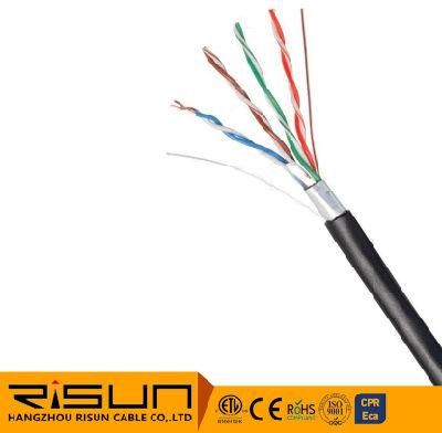 24AWG FTP Cat5e Communication Cable Outdoor/Indoor 1000FT (305m)
