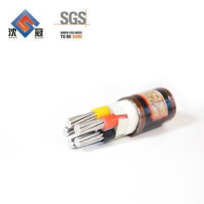 Zr Yjv22 4X185 Low Voltage PVC Insulated XLPE Sheath Steel Tape Armoured Power Cable 0.6/1kv Low Voltage PVC Insulated VV22 Am
