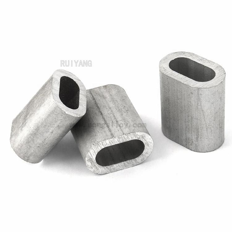 Aluminium Oval Sleeve for Wire Rope Fitting