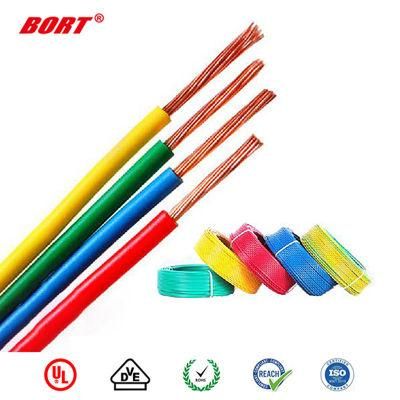 105 Degree 300V UL1430 Hook up LED Light PVC Insulated Control Electrical Wire for Connection