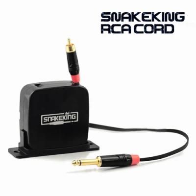 Snakeking RCA Cord Power Clip Cord for Tattoo Machine