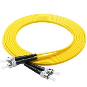 Stu-Stu Patch Cord in Communication Cables Duplex Sm 0.9mm Fiber Optical Patch Cord