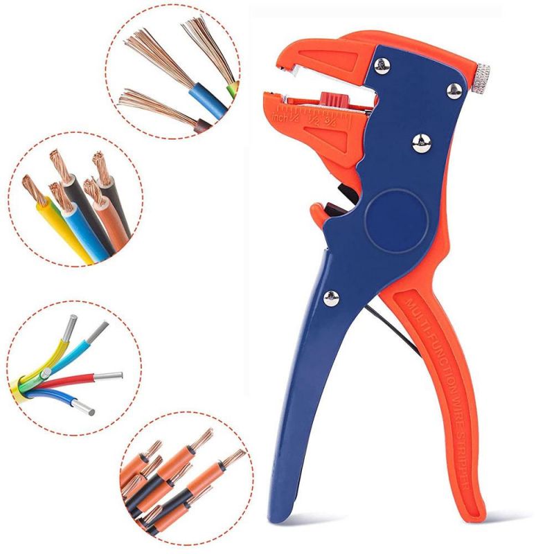 Olearn Automatic Wire Strippers and Cutter Self Adjusting Electrical Wire Stripper Electronic and Automotive Repair Tool Suitable