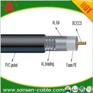 Quad-Shield RG6 Coaxial Cable for CCTV / CATV