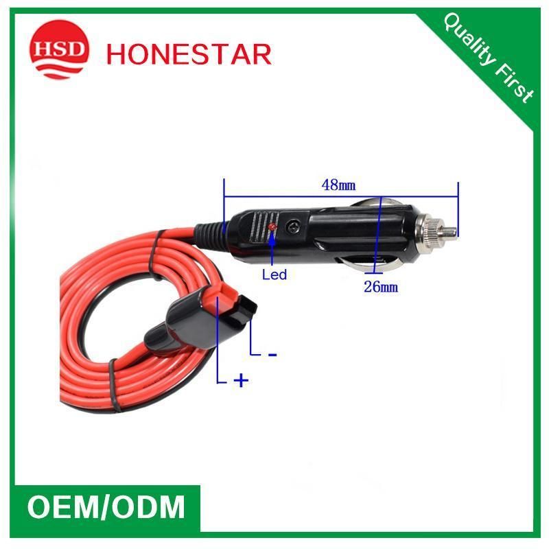 12V/24V Car Cigarette Lighter Charger Connection Wire to Anderson Connector