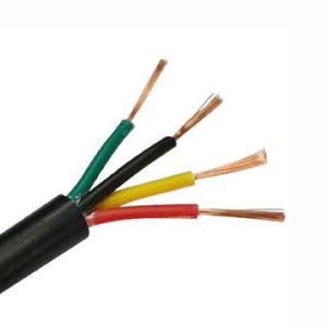 300/500V H05VV-F Flexible 4 Core Rvv 4*2.5 mm2 Building Copper Wire 60227 IEC 53 Electrical Cable