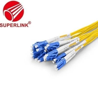 Customized 20/24 Fiber MTP OS2 Single Mode Patch Cord Fiber Pigtail Breakout Cable