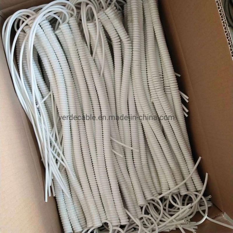 2 Core Wires Electric Power Spiral Cable Coil Cord Cable