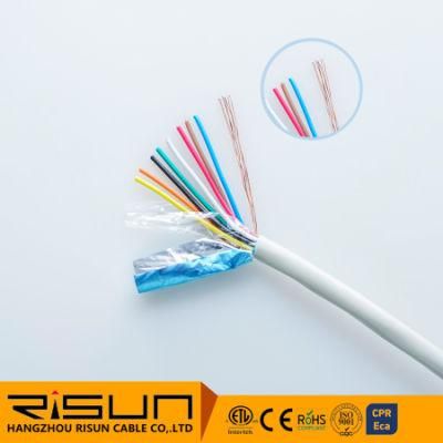 Flame Retardant Shielded 8X0, 22 + 2X0, 5 Fire Alarm Cable