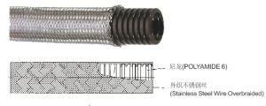 Stainless Steel Wire Overbraided Polyamide Hose