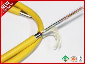 7.0mm 24 Cores Armored Optical Fiber 250um Bare Cable