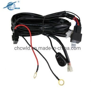 Custom 10X Wiring Harness Kit Switch on/off Fit LED Light