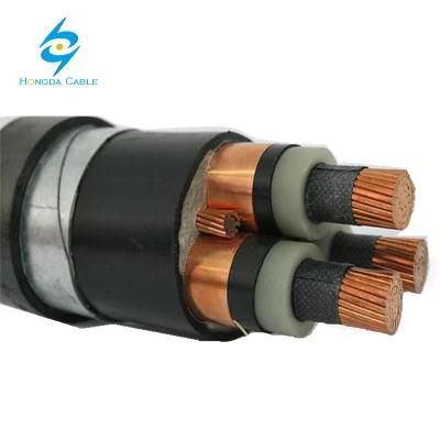 15kv Rated Cable Shielded Non-Armored Mv 105 Mv 90 3 Conductor Stranded Copper 1/0 AWG with Grounding Wire