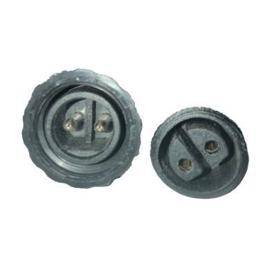 M16 Male Female Flat Pin Waterproof 2 Pin IP67 Connector Cable for Agricultural Light