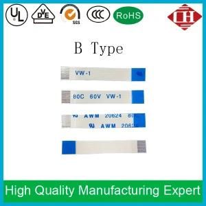 8 Pin 0.5mm Pitch B Type FFC Flexible Flat Cable
