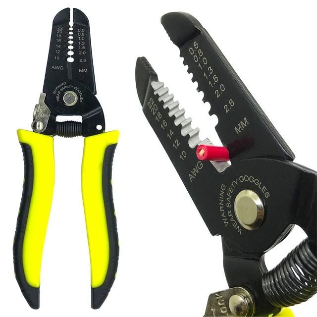 Stripping Multifunctional Pliers, Used for Cable Cutting, Crimping Terminal 0.2-6.0mm, High-Precision Automatic Brand Hand Tool