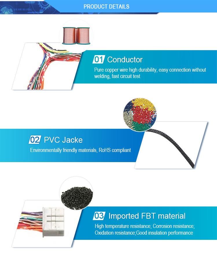 Manufacture Car Light Wire Harness Custom Automotive Foglight Wiring Harness
