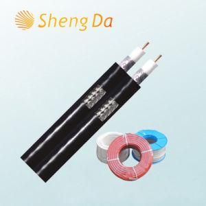 75 Ohm Rg59 Siamese Combo Communication Coaxial Cable Wholesale