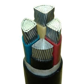 Steel Wire or Aluminum Armoured Power Cable Aluminum Core Armoured Electrical Cable 4X50mm RO2V 3X150mm+70 Mmcable