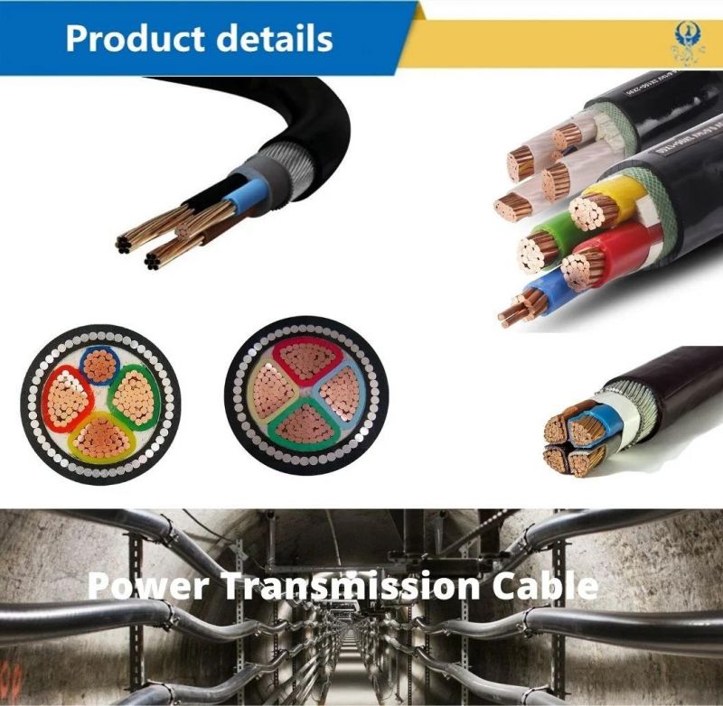 N2xry LV 0.6/1kv Cable Copper Conductor XLPE Insulated PVC Sheathed Armoured Power Cable