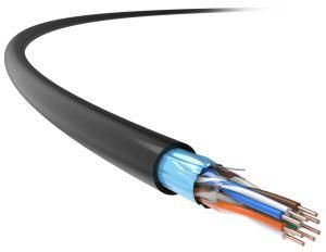 Cat5e Outdoor PE 24AWG 0.52mm FTP Network Cable