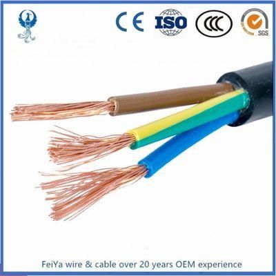 Ho7rn-F Copper Core Flame Resistant Flexible 3X1.5mm2 H07rn-F Rubber Sheath Power Cable