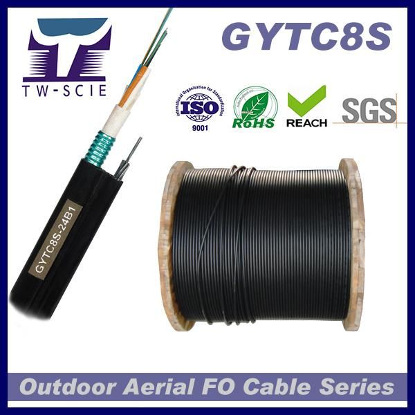 2-288 Core Self-Support Fiber Optic Cable GYTC8S