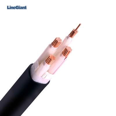 3+2 XLPE Insulated PVC Sheathed Fire Resistant Cable (ZCN-YJV) / Multi Core Flexible Copper Conductor Electric Cable