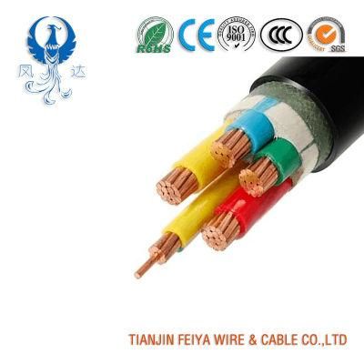 Cable U1000 R 2V 3 Core Yjv/Yjy Flame Retardant XLPE Insulated PVC/PE Sheathed Unarmoured Power Cable