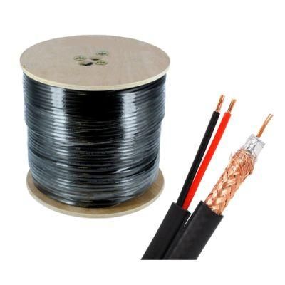 Coax Cable Rg59 with 2c Power Cable CCTV Wire