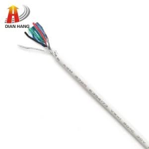 UL 2725 28AWG Braided Shielded USB Cable 4 Core Wire Fast Charging Cable for Phone Tinned Electronic Copper Aluminum Alloy Wire Cable