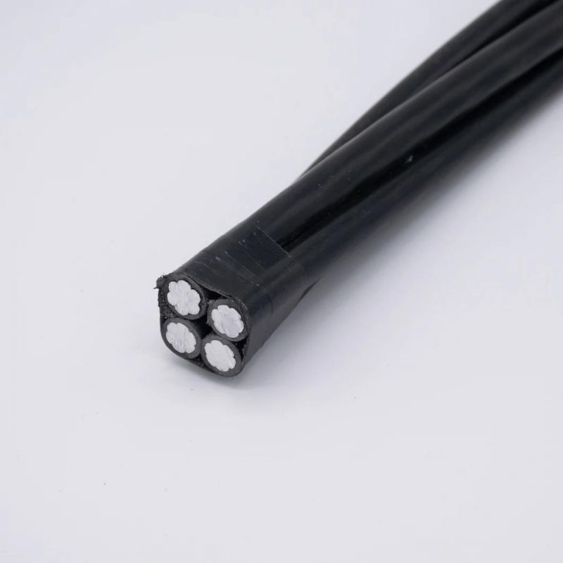 0.6/1kv Aerial Bundle Conductor XLPE/PE Insulation Electrical Overhead Cable