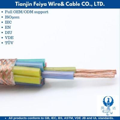 Liycy Flexible Electrical Wire Copper Stranded Conductor Flexible Data Transmission Cable