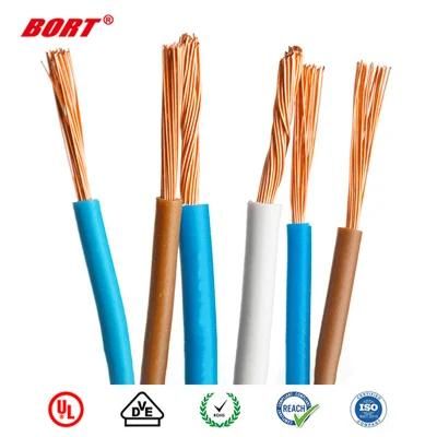 Multi Cores Twisted Shield Electrical Wire with PVC Insulation and Jacket